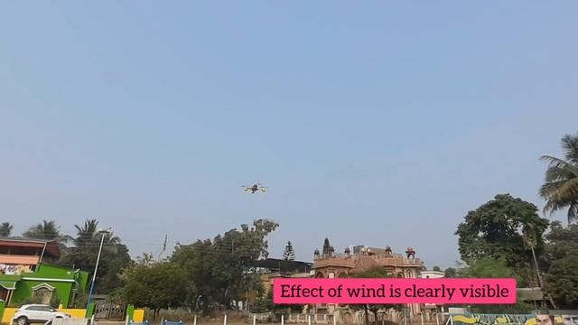 GPS position hold flight test of Arduino coded drone