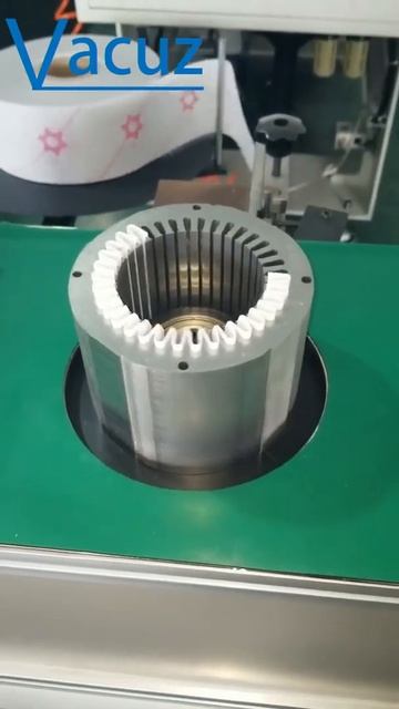 High Speed Automatic Induction Motor Stator Coil Insulation Paper Slots Insertion Machine