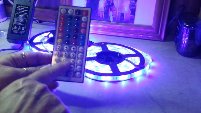 BMOUO 2 Reels 12V 32.8ft Waterproof Flexible RGB LED Strip Light Kit