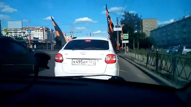 Автопробег НОД Краснярска 26.08.2017г.