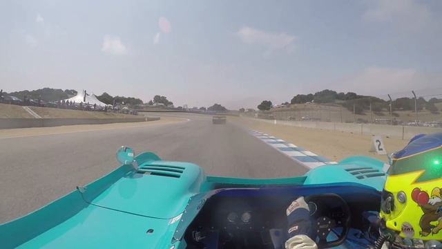 McLaren Battle Laguna Seca Can-Am onboard Rick Knoop Monterey Historics
