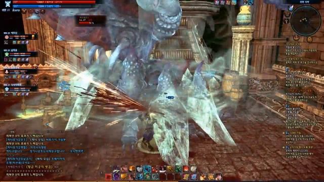 TERA ONLINE - Warrior off tank - 27 instance boss