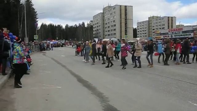 1 мая  2017. Школа №3 г.Костомукша "Барбарики"