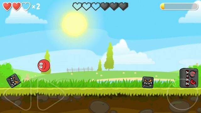 Я продолжаю играть в REDBALL 4 дремучий лес