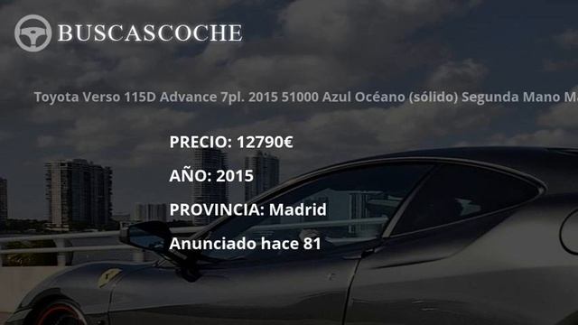 Toyota Verso en Madrid desde 1999€, mejores ofertas