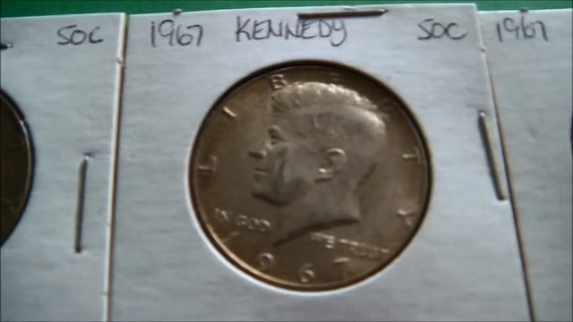 Kennedy 50 Cents/Half Dollar US Silver Coin
