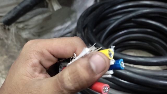 three face three core silver cable 16MM .3 face motar  k leye bohat Achi cable hai .good quality ..