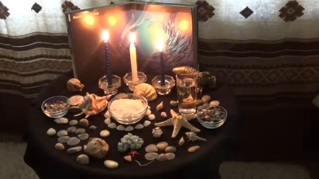 Авторский ритуал Инги Хосроевой 'Призыв силы океана...  для всех'.
