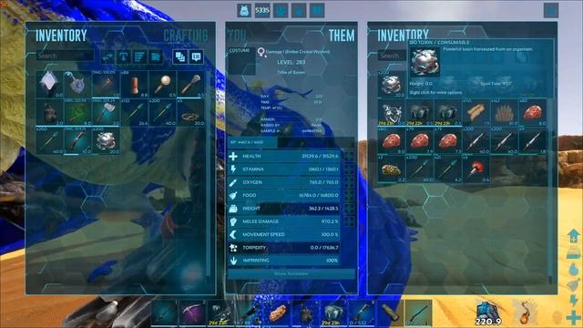 Ark: Crystal Isles - Ep.16 [Easy giga taming & unicorn spawn location?]