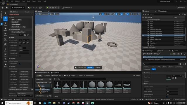 9. Fast Modeling with CubeGrid