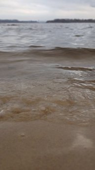 Волны от воды на озере #вода #шум_воды #шум_волн