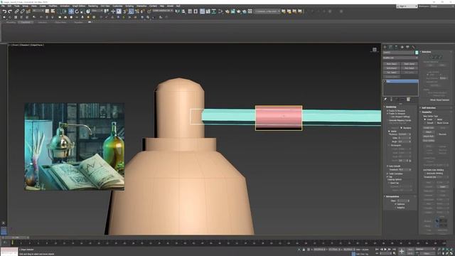 Моделирование магической рапиры, начало 3ds max