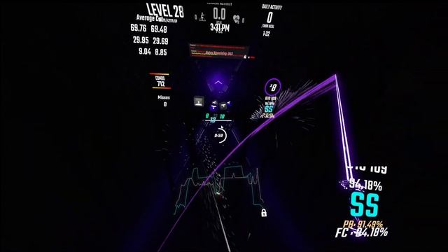Beat Saber | Vertex Gamma - Rise [Ex+] | SS (#4) 91.49% - 11 Misses