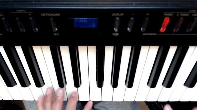 7 Instruksjon Son, montuno C oktav 2