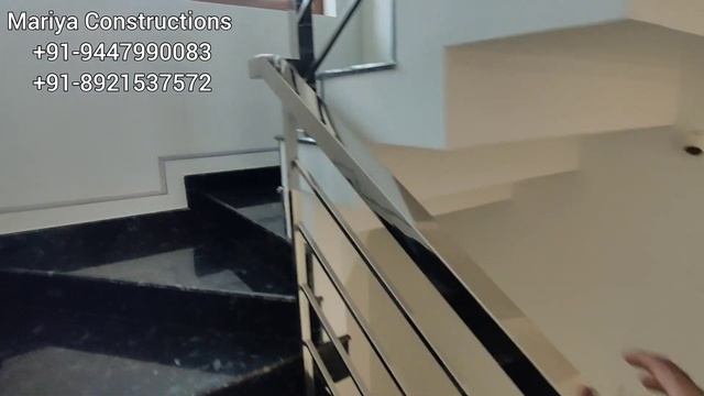 8.5 cent 1900sqft 3bhk  2 floor homeMariya Constructions +91-9447990083 , +91-8921537572