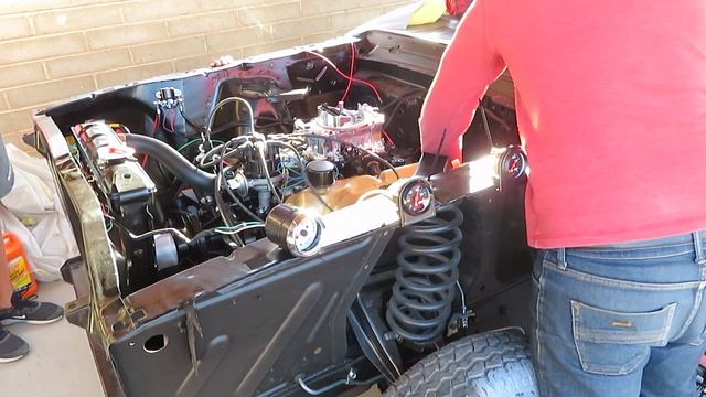 289 SBF FIRST START after rebuild / Cam BREAK IN | 1965 Mustang Fastback