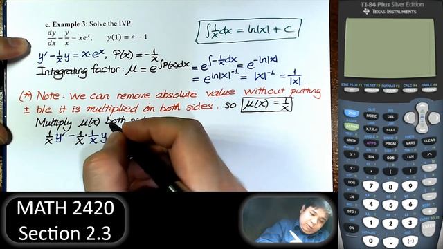 Differential Equations - Section 2.3