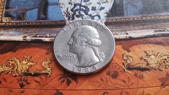 DO NOT SPEND! 👉$ 13,000,00👈 Rare Error Quarter Dollar Washington 1984 D U.S Coin World