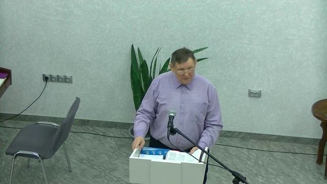 Проповедовал брат Валерий Анатольевич