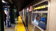 NYCT || Church Avenue Bound 2005-2010 Kawasaki R160B Siemens #8968 Ⓖ Train at Metropolitan Av