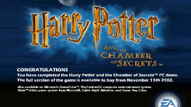 Harry Potter 2 PC Demo Speedrun in 1 Second