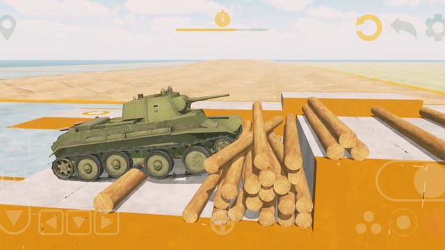 BT-7 | Tank physics mobile  |  Simulation  of the tank