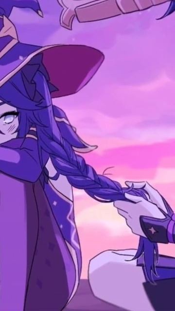 Scaramouche X Mona Genshin Impact