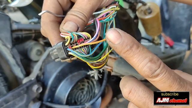 cara pasang cdi ECU honda beat k25 ke k46 perlu rubah kabel