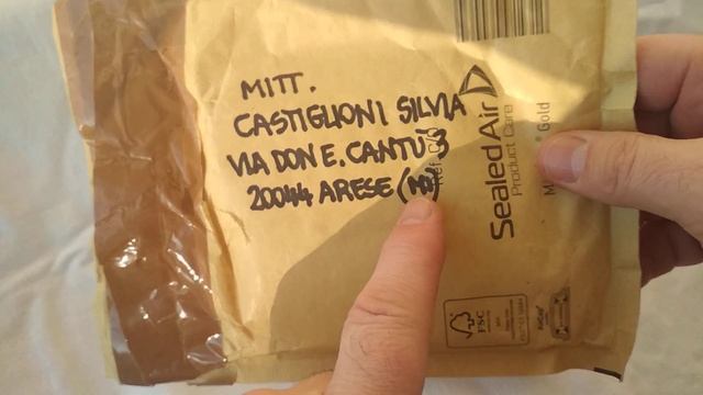 Аудиокассета из Италии 4. Package with audio cassette from Italy 4.