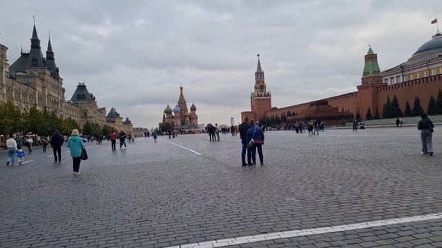 Москва здраствуй, прогулка по Красной Площади, от Алекса 18.09.23