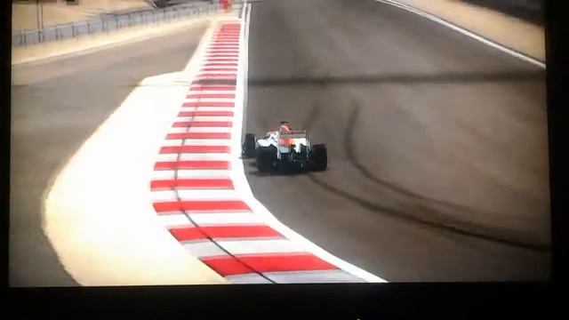F1 2013 Single player Adrian Sutil at Bahrain #f1 #simracing #gaming
