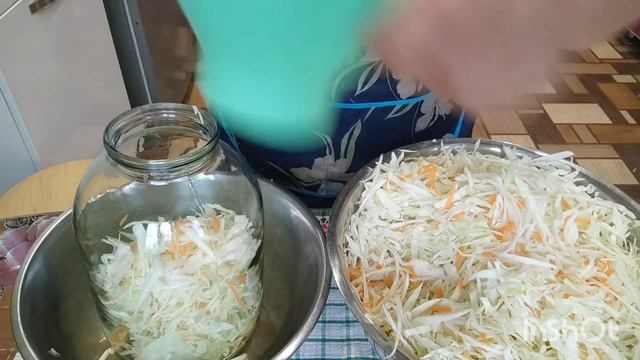 Настоящая квашеная капуста. Классический рецепт.