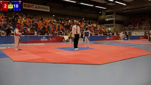 Taekwondo Schaffhausen Open 2019 248 Ninan OVIEDO WEBER Vs  Max Van Der Walt