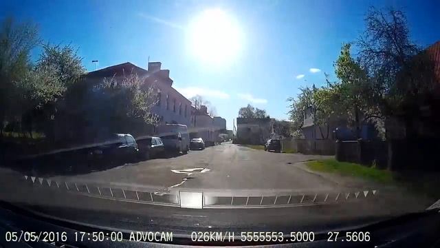 Из Малиновки в центр 05-05-2016 (timelapse 4x)