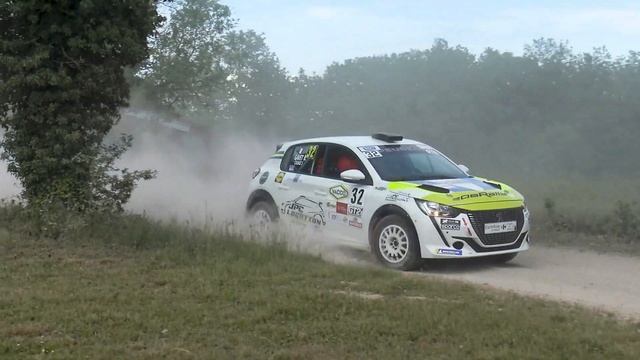 Rallye Castine Terre d'Occitanie 2023 - Peugeot 208 Rally4 N°32 - Julien CASALE et Brice GAVET