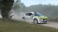 Rallye Castine Terre d'Occitanie 2023 - Peugeot 208 Rally4 N°32 - Julien CASALE et Brice GAVET