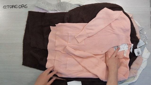 E3 07459 Mix Brand Sweaters Ladies PCS (Женские брендовые свитера)№6 11 кг 6,40€