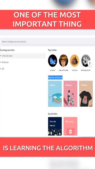 Redbubble Algorithm - How To Get Found On Redbubble - Redbubble Trending Searches & Engine