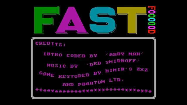 Fast Food Crack Intro - Power Of Sound