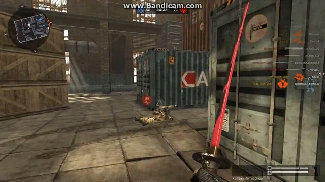 Warfase: Играем с катаной анти зомби на ангаре