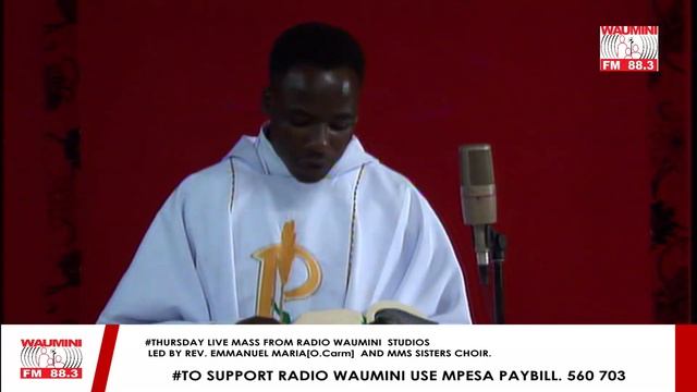 MASS TUESDAY 16TH APRIL 2024 LED BY FR. EMANUEL MARIA O.carm and Medical Missionary Sisters