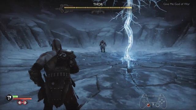 God of war Ragnarok fighting Thor give me god of war difficulty