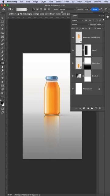 Properly Create a Reflection Effect in Photoshop