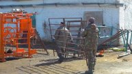 Погрузка-разгрузка станков для обрезки копыт КРС