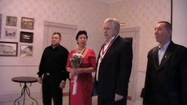 Награждение ФК Гусев за 3-е место 2009 год