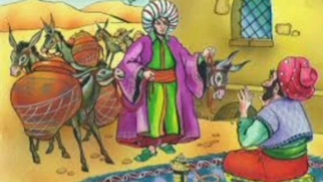 Али - Баба и сорок разбойников. часть 3. Арабская сказка, народов Востока и Африки.