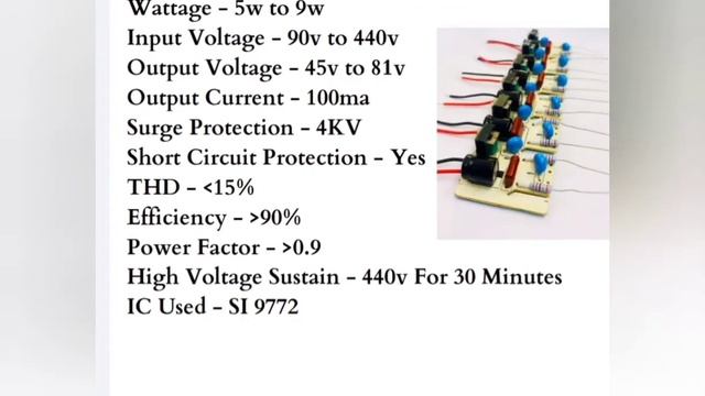 led driver best wala hai 9 watt 7 Watt 5 watt co