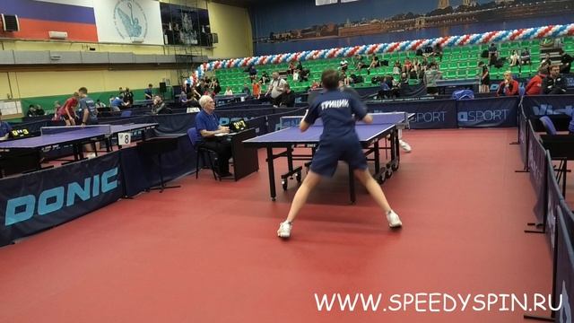 Романовский-Грицик.XXIV Nikolay Nikitin table tennis memorial 2024.FHD