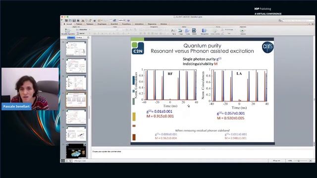 Invited Talk with Pascale Senellart - Quantum Dot Single-Photon Sources Progresses and Applications
