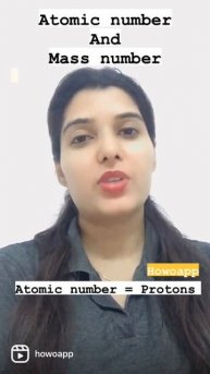 Atomic number and mass number Chemistry